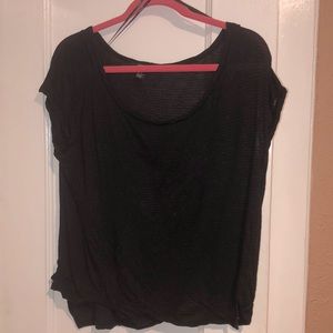 Forever 21 black sheer top